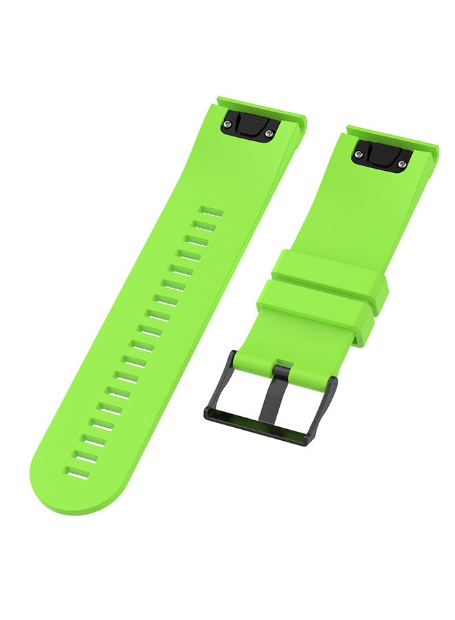 Voberry Replacement Watch Band For Garmin Fenix 5X Plus Green - Image 2