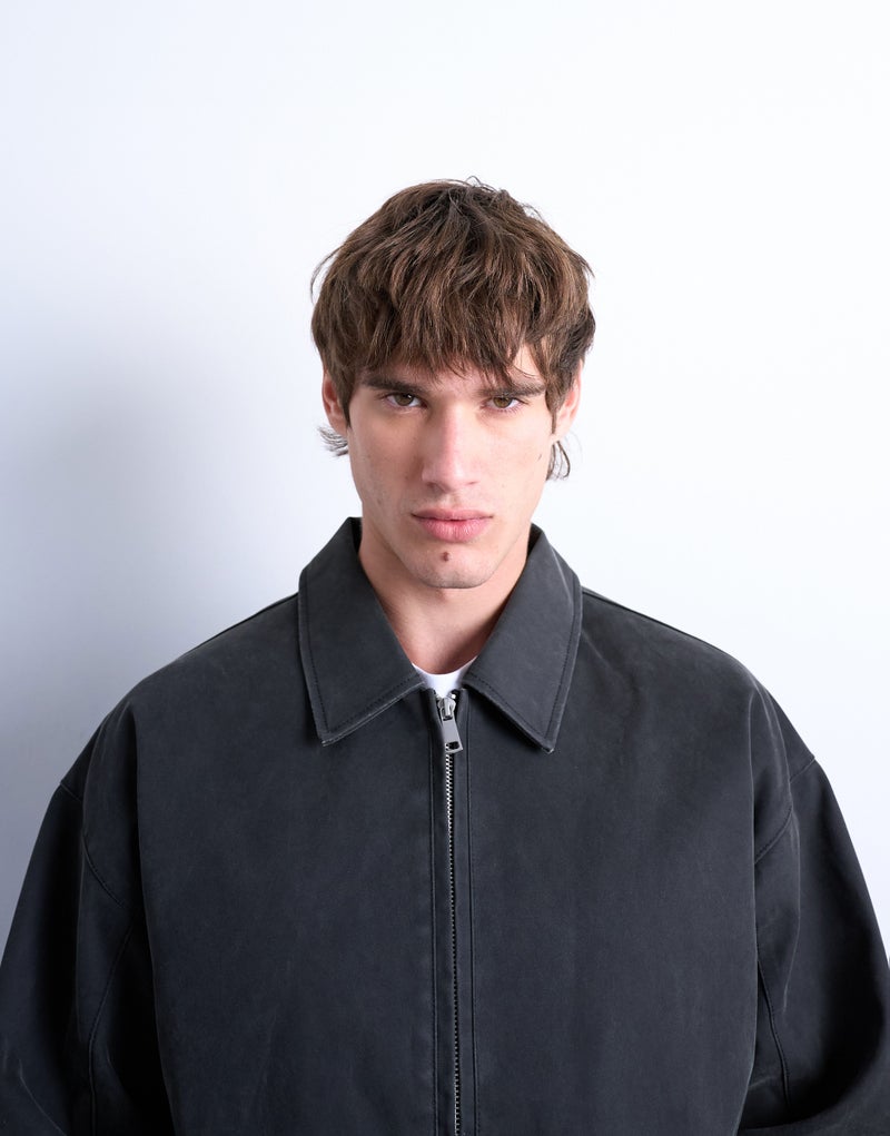 TOPMAN Suede Effect Jacket - Image 3