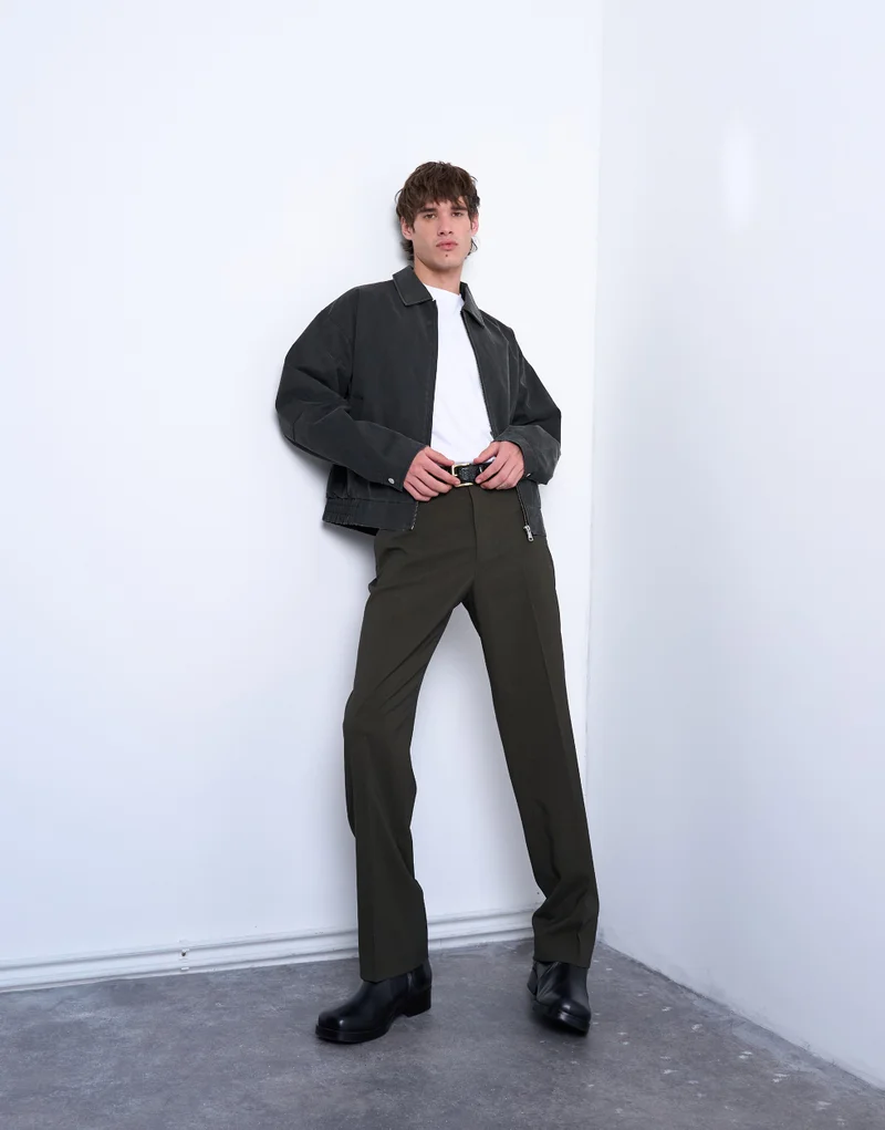 TOPMAN Suede Effect Jacket