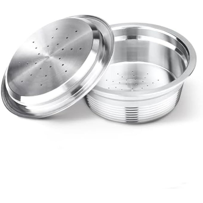XBERSTAR Reusable Metal Coffee Capsules For Lavazza A Modo Mio Jolie Stainless Steel - Image 2