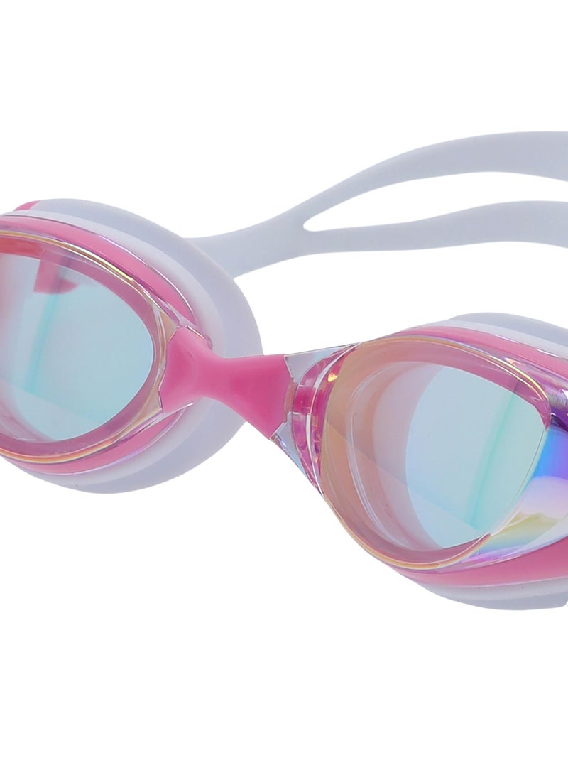 Joss Lumos Mirror Pink Adult Swimming Goggles  Uv Protection, Anti-Fog, Panoramic Lenses, Adjustable Nose Bridges, Comfortable Fit For Water Activities - Image 3