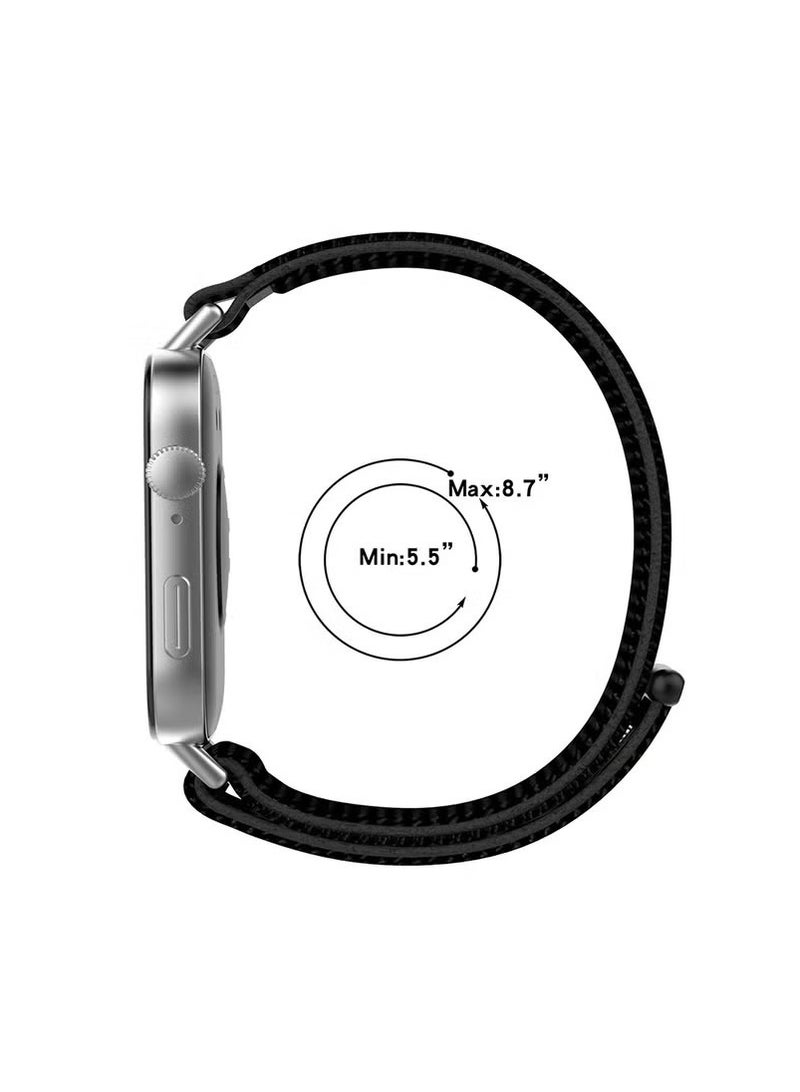 X-level 4 Packs Suitable for Huawei Watch Fit 4/ Fit 4 Pro /Fit 3 Velcro Nylon Loop Strap, Nylon Watchband Replacement Bracelet for Huawei Watch Fit 4/ Fit 4 Pro /Fit 3  - Image 4