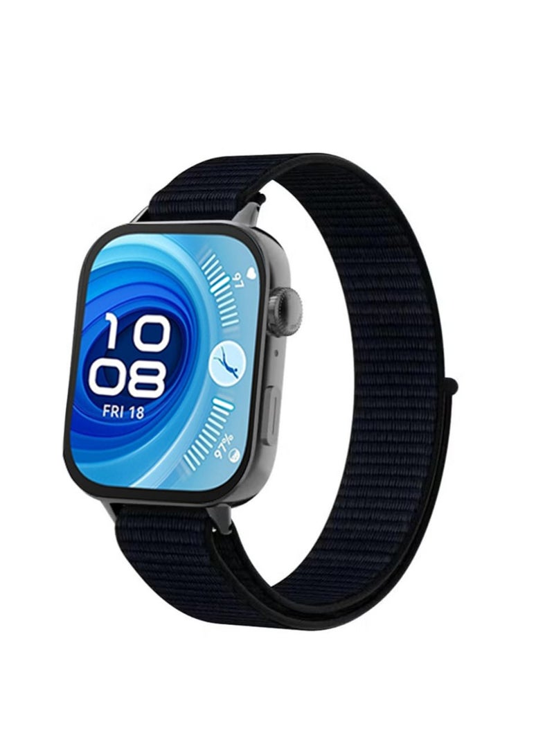 X-level 4 Packs Suitable for Huawei Watch Fit 4/ Fit 4 Pro /Fit 3 Velcro Nylon Loop Strap, Nylon Watchband Replacement Bracelet for Huawei Watch Fit 4/ Fit 4 Pro /Fit 3  - Image 3