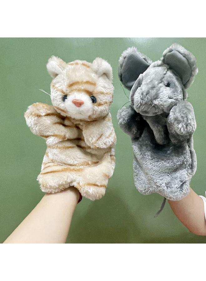 Bluejw 2025 New Small Fat Cat And Mouse Parent-child Comfort Hand Doll Toy Plush Doll Cross-border AliExpress Wholesale - Image 1