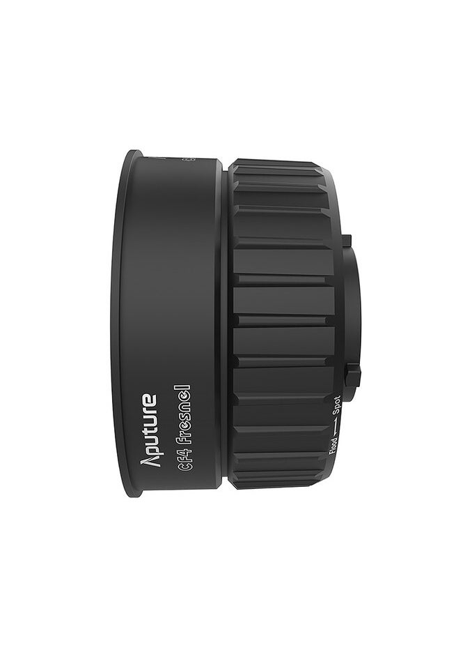 Aputure CF4 Fresnel Lens Modifier – Compatible with STORM 80c, Adjustable Beam Angle (15°–45°), Dual-Lens Optical Design, Silent Active Cooling, High Output Control for Professional Film & Studio Lighting