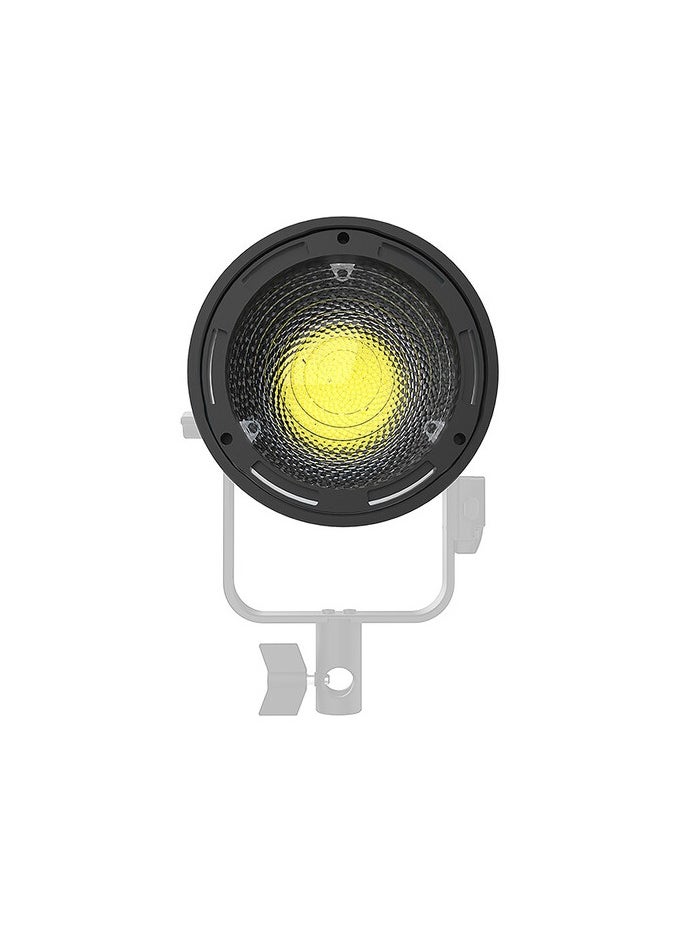 Aputure CF4 Fresnel Lens Modifier – Compatible with STORM 80c, Adjustable Beam Angle (15°–45°), Dual-Lens Optical Design, Silent Active Cooling, High Output Control for Professional Film & Studio Lighting