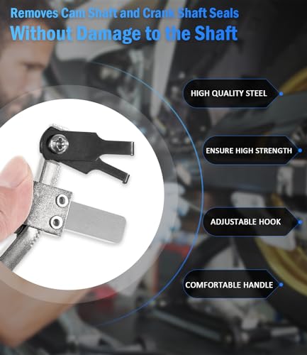 USSKYBOY SP009 Cam and Crank Shaft Seal Puller, Shaft Type Seal Puller, Shaft Seal Removal Tool - Image 5