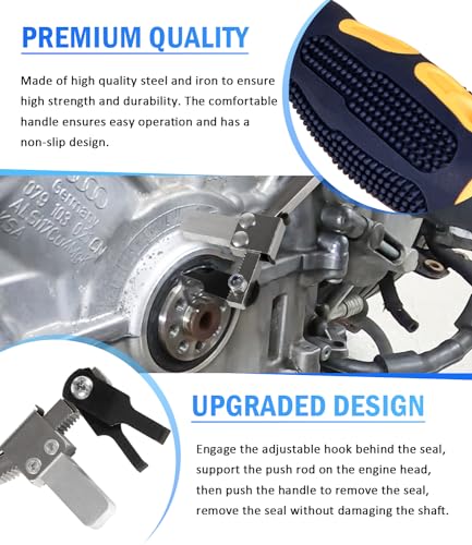 USSKYBOY SP009 Cam and Crank Shaft Seal Puller, Shaft Type Seal Puller, Shaft Seal Removal Tool - Image 4