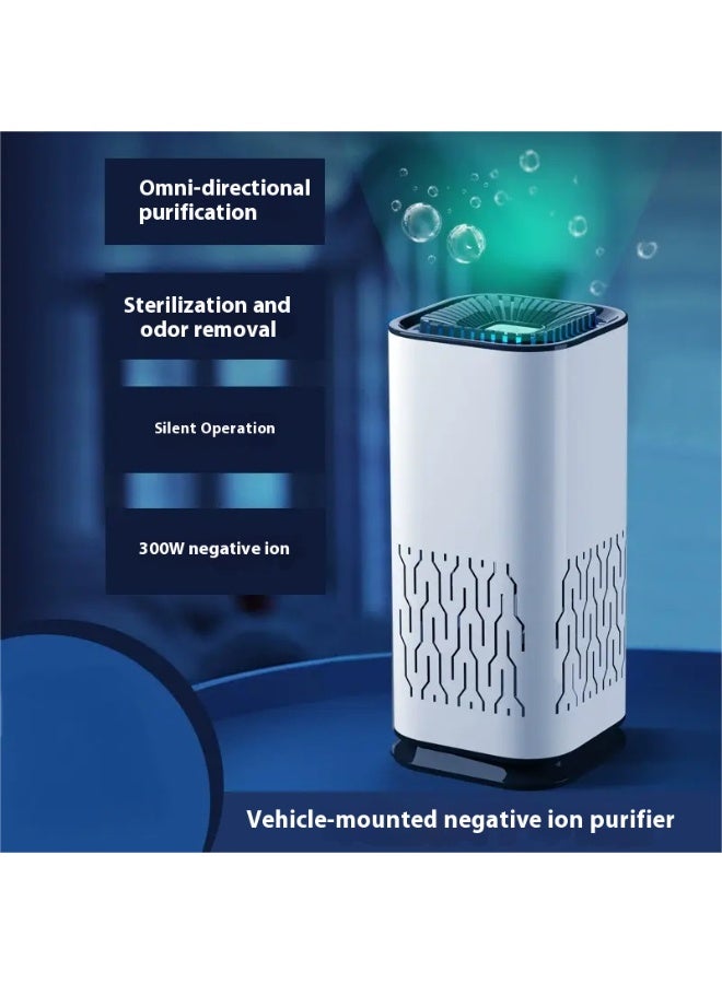 Healife Car Air Purifier with Negative Ion | 360° Surround Purification | Quiet Operation for Drivers, Office & Home - Image 4