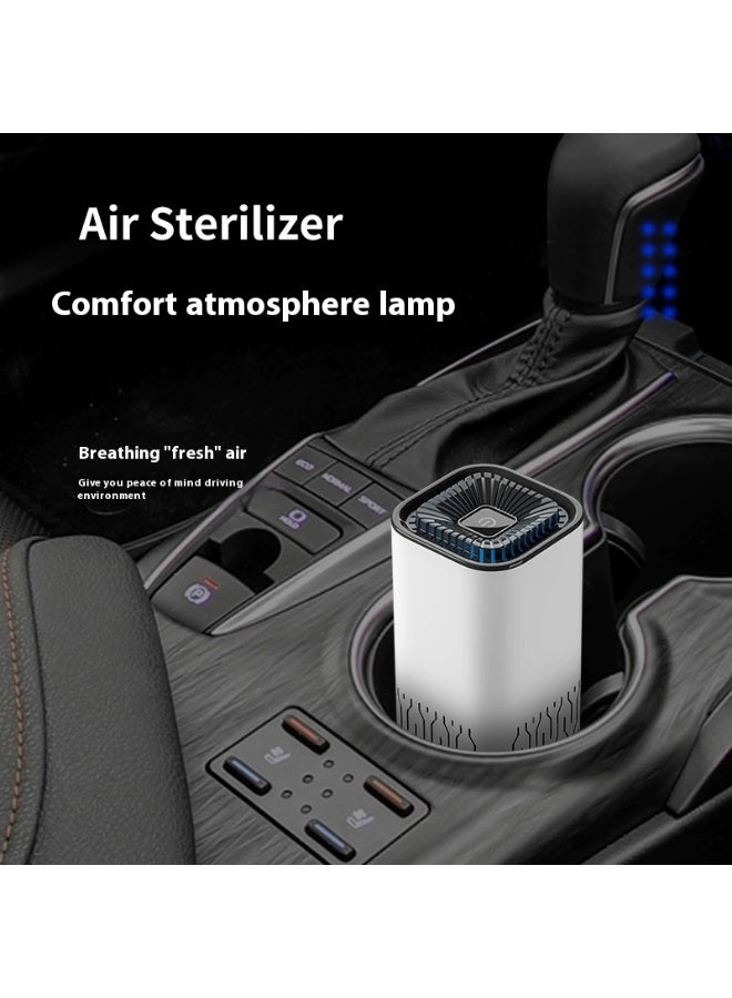 Healife Car Air Purifier with Negative Ion | 360° Surround Purification | Quiet Operation for Drivers, Office & Home - Image 3