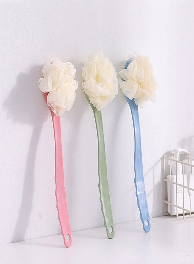 AK Ultimate فرشاة استحمام AK Ultimate 2 في 1 للجسم مع ليفة ناعمة وشعيرات، وفرشاة لتقشير الظهر مع فرشاة استحمام طويلة منحنية للنساء والرجال، مناسبة لغسل الجسم والوجه والمنتجعات الصحية. - Image 2