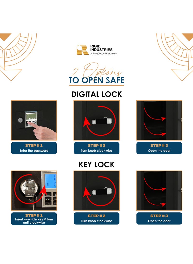 Fire Resistant Steel Safe with Digital & Key Lock, 130Kg - pzsku/ZFACB9A691C61E76E5A1EZ/45/_/1718272394/b62ef89b-b30b-408c-951d-8f93e02332b5