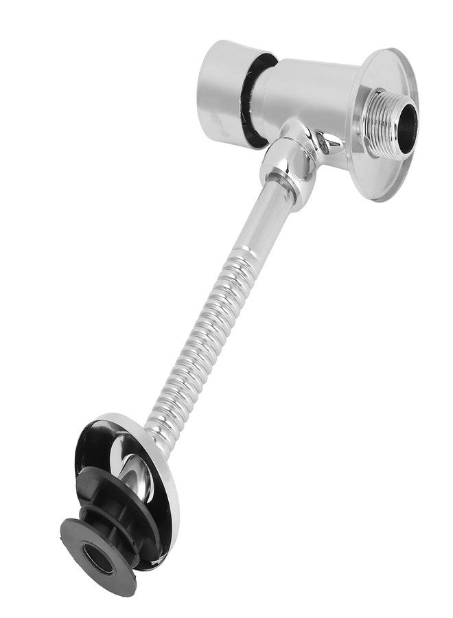 POCREATION Multifunction Urinal Flush Valve, Flushometer Urinal Hand Pressing Type Home Bathroom Toilet Supplies - Image 2