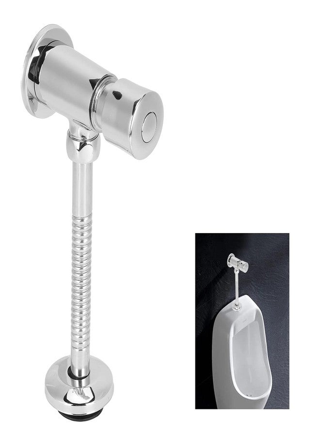 POCREATION Multifunction Urinal Flush Valve, Flushometer Urinal Hand Pressing Type Home Bathroom Toilet Supplies - Image 5