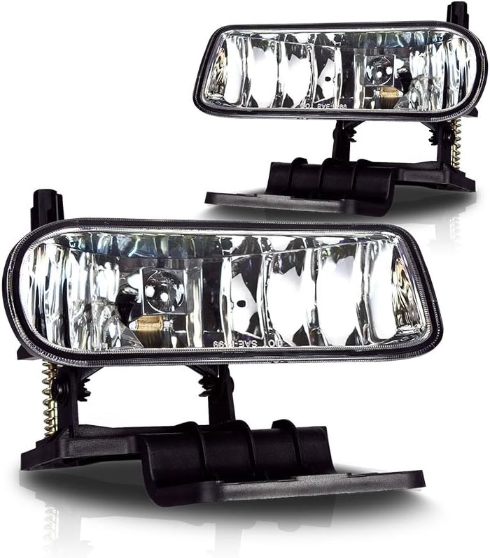 Winjet Chevy Tahoe OEM Fog Lights - Clear Lens Pair - Image 1