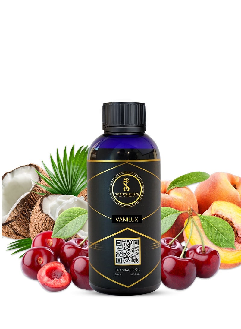 Scenta Flora Vanilux - Fragrance Oil for Scent Diffusers -Aromatherapy - Soothing, Healing and Relaxing scent (500 ml) - Image 4