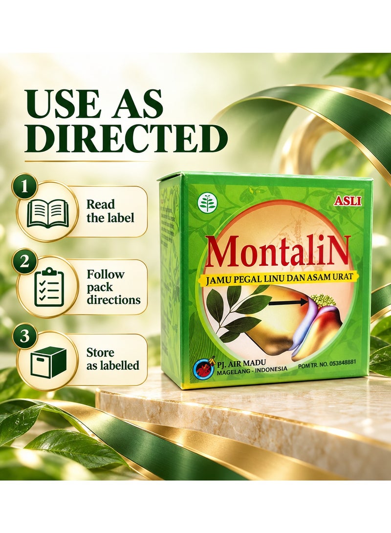 MontaliN Indonesian Herbal Jamu | Traditional Plant-Based Wellness Formula | Herbal Lifestyle Product | Box Pack - Image 3
