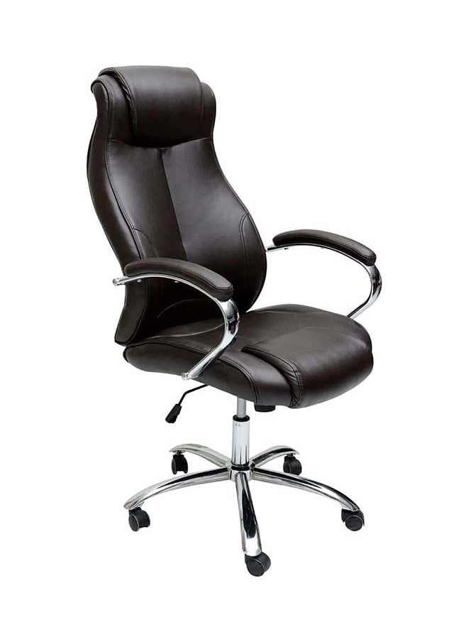 KARNAK Executive Office Chair PU Leather And Foam 360° Swivel Desk Chair Computer Table Chair  - Image 2