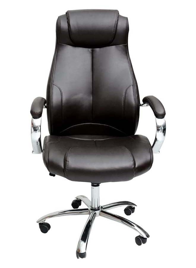KARNAK Executive Office Chair PU Leather And Foam 360° Swivel Desk Chair Computer Table Chair  - Image 1
