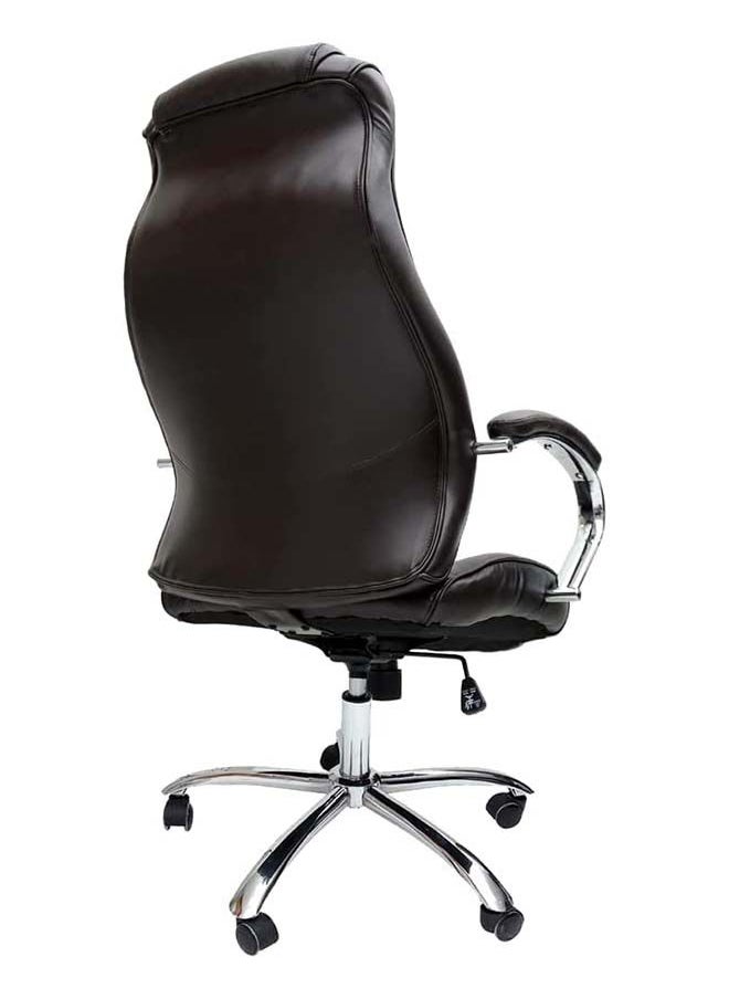 KARNAK Executive Office Chair PU Leather And Foam 360° Swivel Desk Chair Computer Table Chair  - Image 5