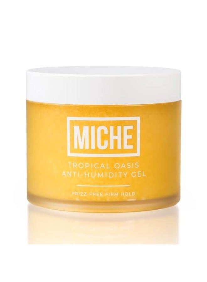 ميش بلومين جل ميش الاستوائي لمكافحة الرطوبة، جل شعر بقوة تثبيت قوية وخالي من التجعد ٨.٨ أوقية | لجميع أنواع التجعيد - المجعد والمجعد جدًا - Image 1