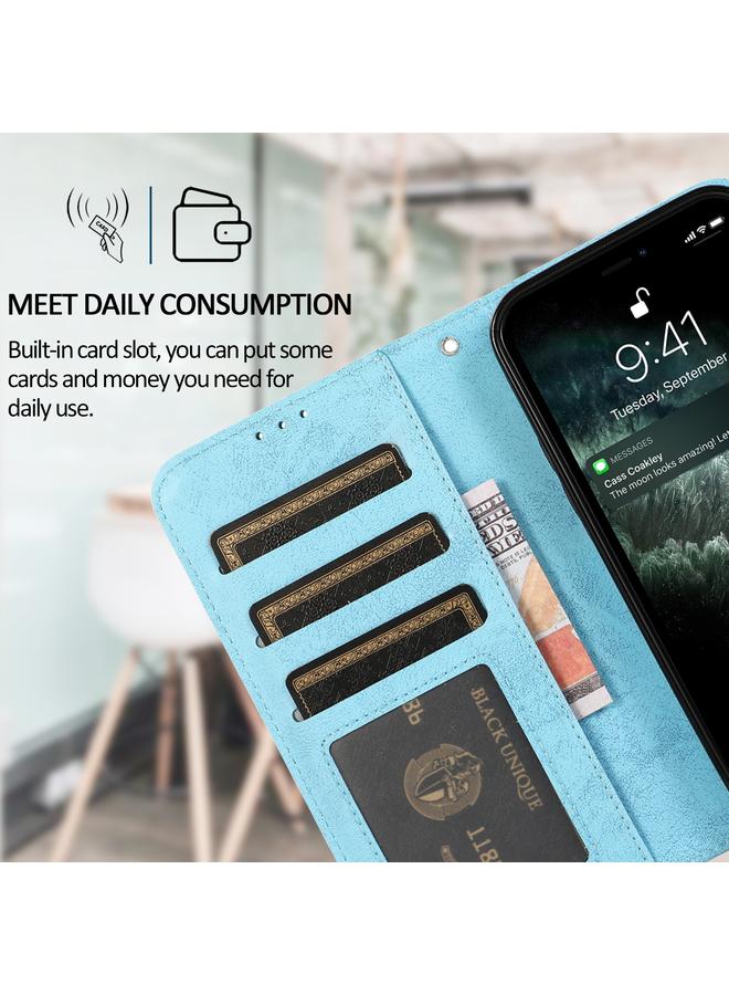Zaboon Case For iPhone 13 mini Retro 2 in 1 Detachable Horizontal Flip Leather Case with Card Slots & Wallet For iPhone 13 Mini - Image 3