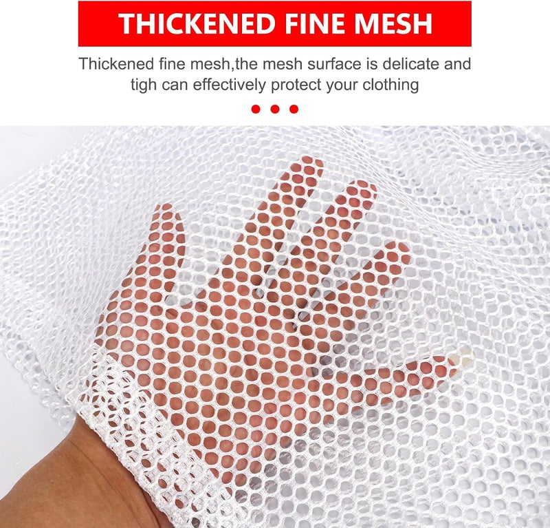Classycoo Mesh Laundry Bags, 4pcs Wash Bag for Underwear and Lingerie, net laundry bag,laundry bags mesh wash bags, lingerie bags for washing delicates, delicates bag for washing machine（4 sizes） - Image 5