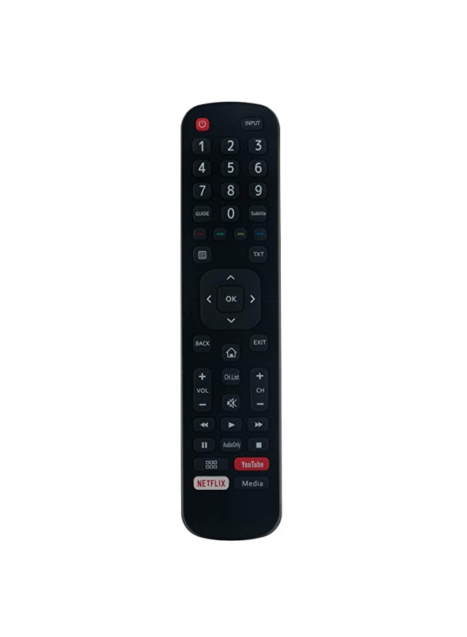 PROMASS New EN2BB27H EN2BB27HB Remote Control fit for Hisense LED TV 58A6100UW H65AE6030 H55AE6030 H50AE6030 H43AE6030 H32AE5500 H39AE5500 H43AE5500 - Image 1