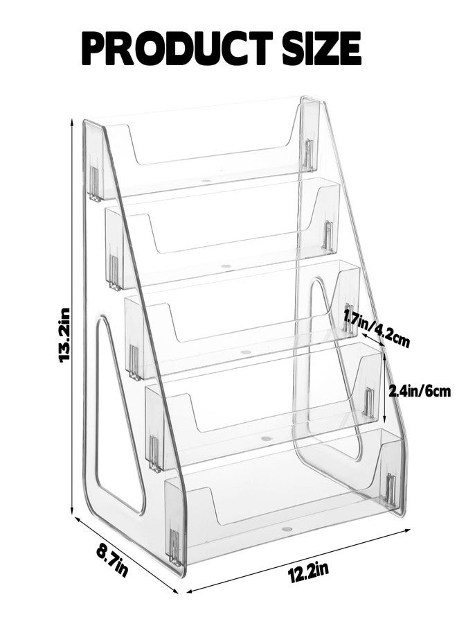 Hlimior Military Challenge Coin Holder Display Stand 5 Layer Large Capacity Acrylic Military Challenge Coin Rack-Holds 50 Coins,Army Collectible Coins Holder Display for Collectors Military Enthusiasts Veterans - Image 2
