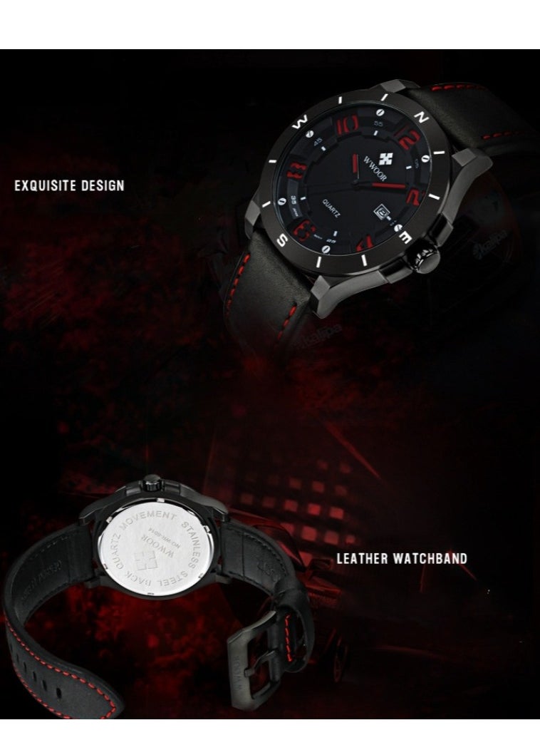 WWOOR - Men's Sports Waterproof Watch - Image 1