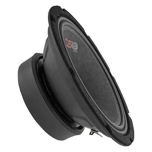 DS18 مكبر الصوت DS18 PRO-GM8SE - 8"، متوسط المدى، خلف مغلق، 480 واط كحد أقصى، 140 واط RMS، 8 أوم - مكبرات صوت أبواب عالية الجودة لنظام الصوت في السيارة أو الشاحنة (مكبر صوت واحد) - Image 4