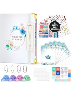 Bridal Wedding Planner Book and Organizer, Engagement Countdown and Unique Gift for Couples, Future Brides and Grooms