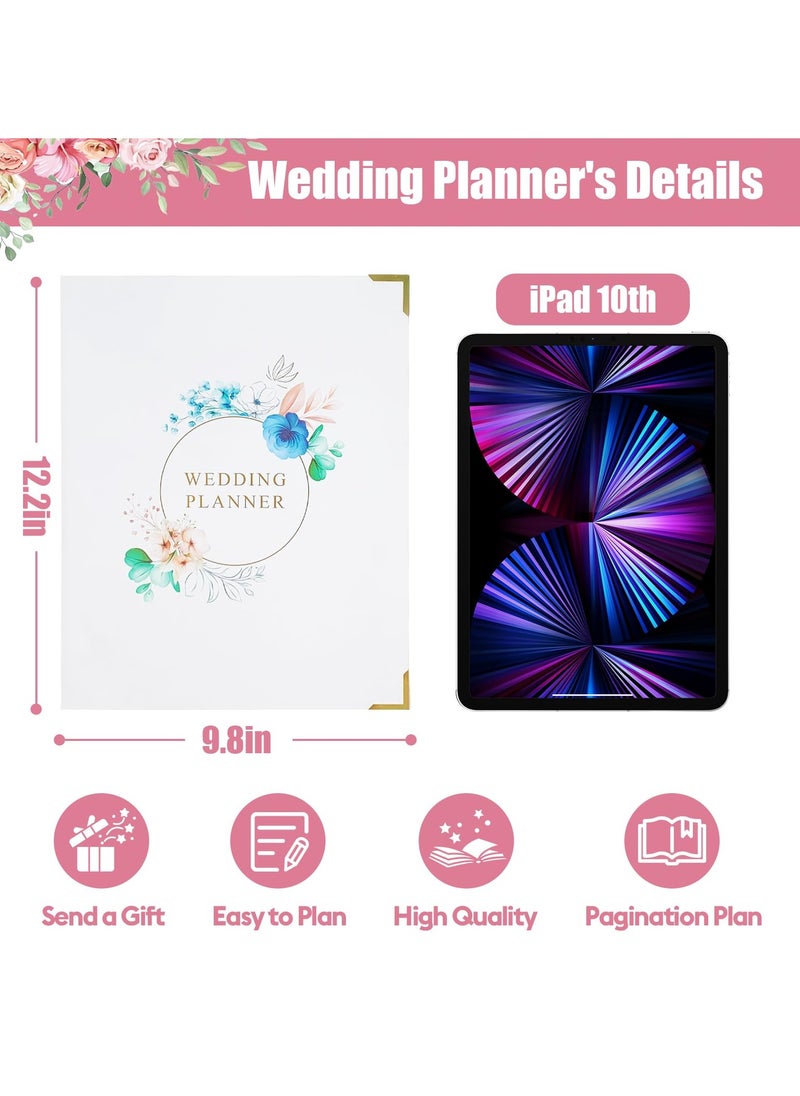 SYOSI - Bridal Wedding Planner Book and Organizer, Engagement Countdown and Unique Gift for Couples, Future Brides and Grooms - Image 1