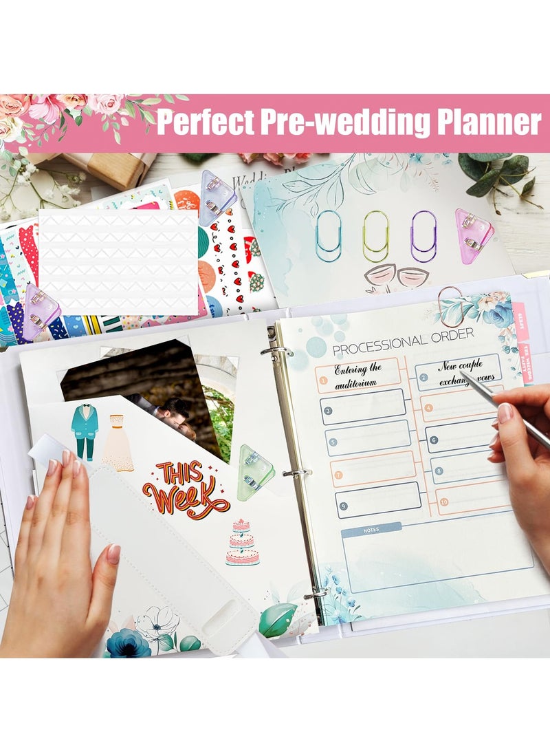 SYOSI - Bridal Wedding Planner Book and Organizer, Engagement Countdown and Unique Gift for Couples, Future Brides and Grooms - Image 1