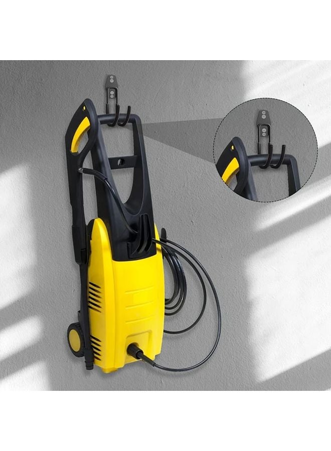 Large Metal Hook Set 18pcs Black Heavy Duty Wall Mount For Tools Storage - Image 4