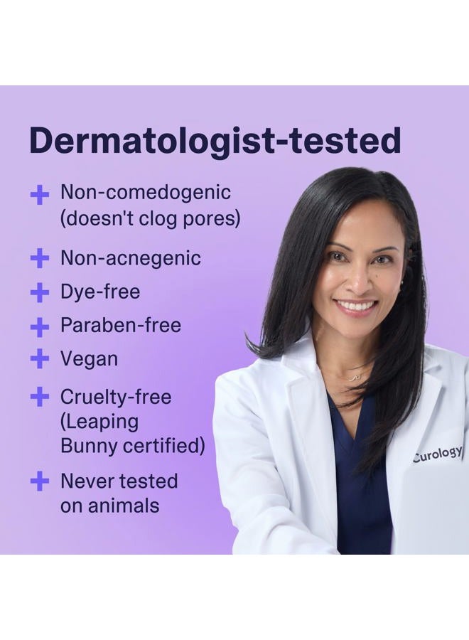 Curology مرطب الوجه الهلامي، لوشن يومي للوجه مع حمض الهيالورونيك، للبشرة الدهنية أو الجافة أو الحساسة، 1.7 fl oz - Image 5