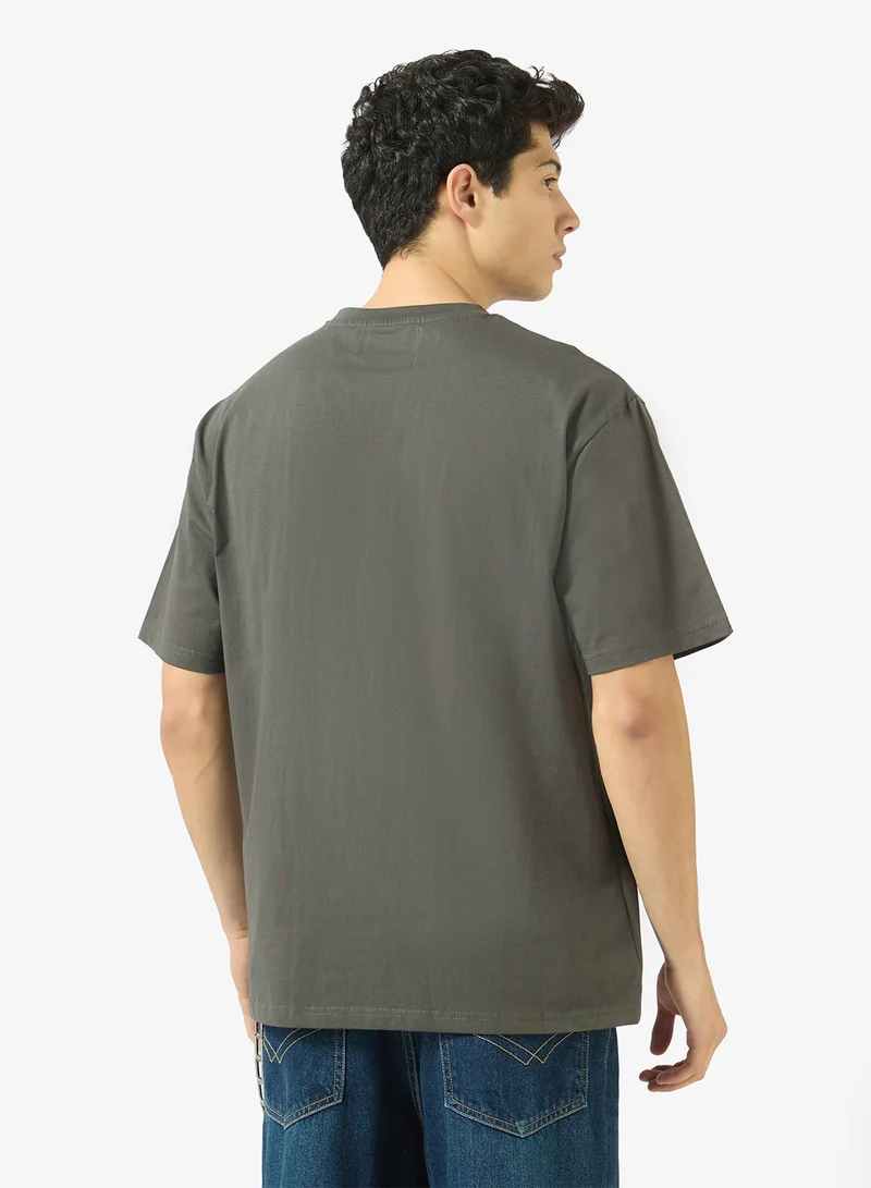 Ripples Mens Drop Shoulder T-shirt