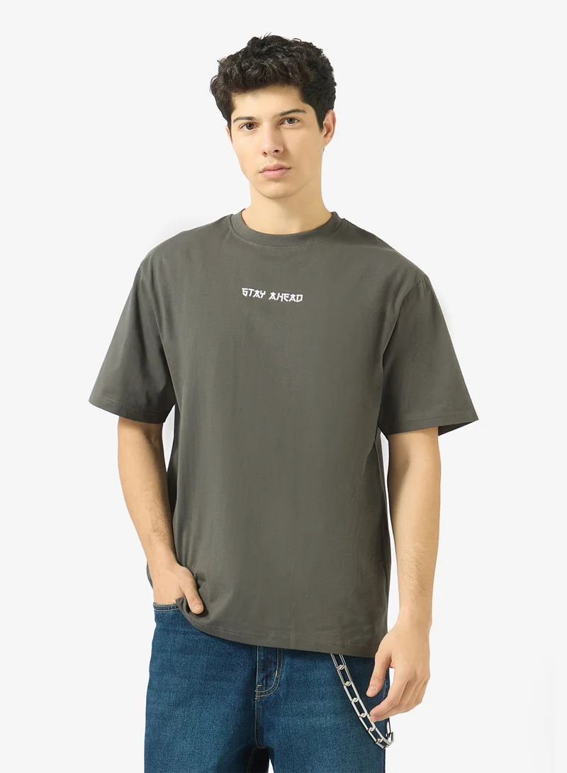 Ripples Mens Drop Shoulder T-shirt