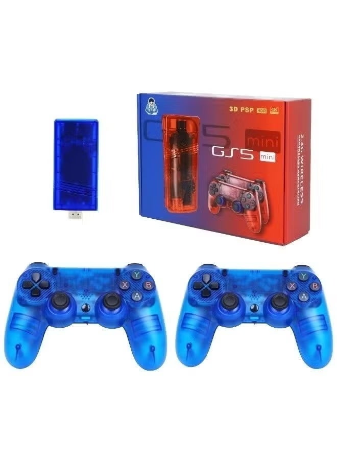 ELTRAZONE GS5 Mini Retro Gaming Console with HD Output, Dual Wireless Controllers, Built-in Classic Games, Portable TV Gaming System - Image 4