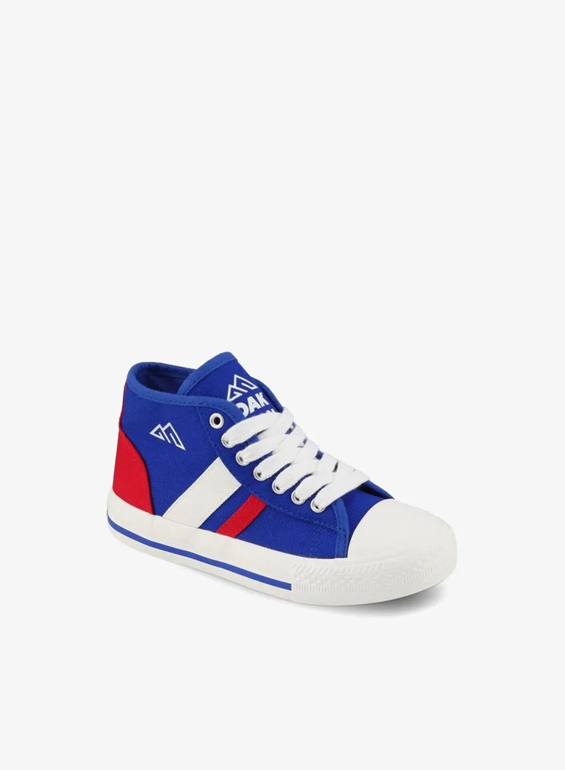 شو اكسبرس Boys Colourblock Lace-Up Ankle Sneakers
