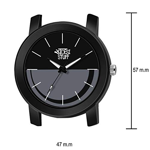 SWADESI STUFF Analogue Black Dial Metal Strap Watch for Men and Boy - Image 4