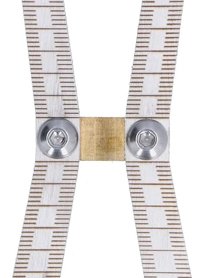 Dovetail Marker Tool With 1 5 1 6 1 7 1 8 Slopes Brass Stainless Steel For Woodworking Splicing - Image 2