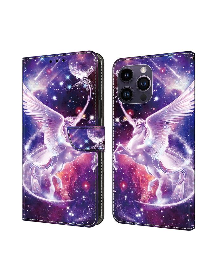 Zaboon Case For iPhone 11 Pro Max Crystal Painted Leather Phone case - Image 1