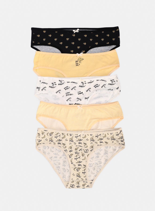 Carina Pack of 5 Colored Bikini Panties - Image 1