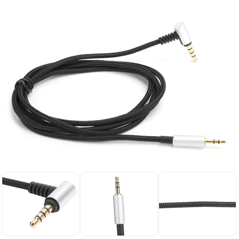 3.5mm to 2.5mm Audio Cable Fit for Turtle Beach PX5 PX4 XP500 XP400 X42 PS4 Black - Image 2