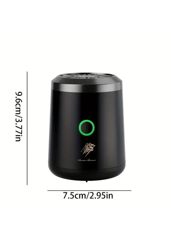 منقي عطور USB أحمر مع مفتاح تلقائي وبطارية قابلة للشحن هدية للمنزل والمكتب وممارسة اليوغا - Image 2
