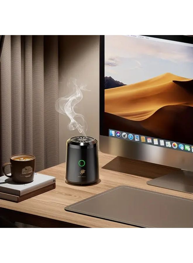 منقي عطور USB أحمر مع مفتاح تلقائي وبطارية قابلة للشحن هدية للمنزل والمكتب وممارسة اليوغا - Image 4