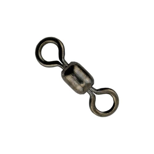 AFW American Fishing Wire Mighty Mini Stainless Steel Crane Swivels, Size #1, 411 lb Test, Gunmetal Black, 5 pc - Image 2
