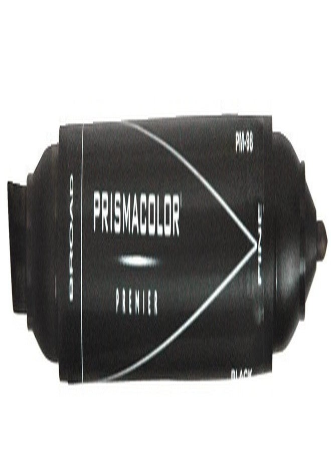 قلم تحديد Prismacolor مزدوج الطرف، رأس عريض ورأس رفيع، PM98 أسود (3510)
