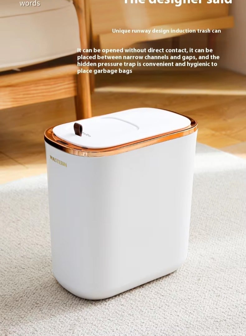 DubaiGallery 12 Litre Smart Sensor Rechargeable Waterproof Trash With Lid - Image 3